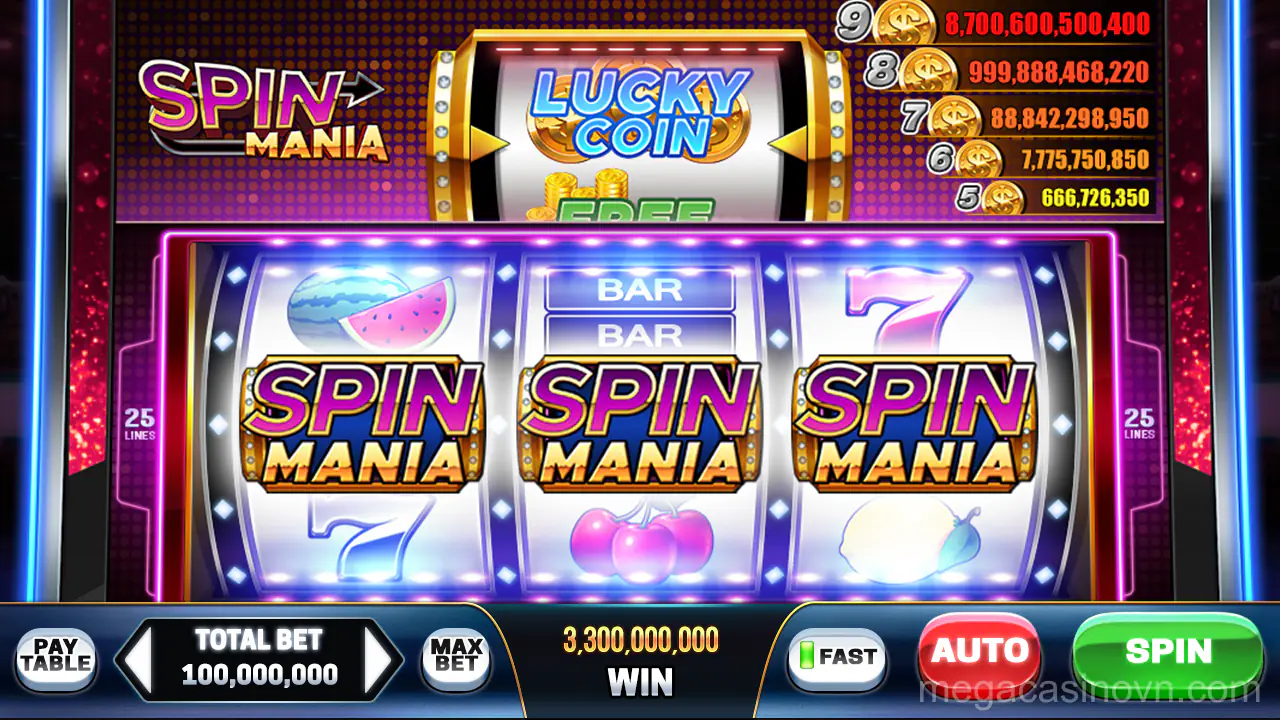 Trò chơi Slots nổi bật